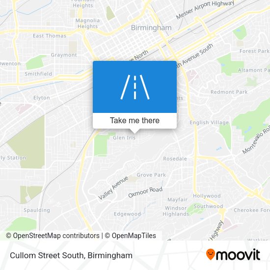 Cullom Street South map
