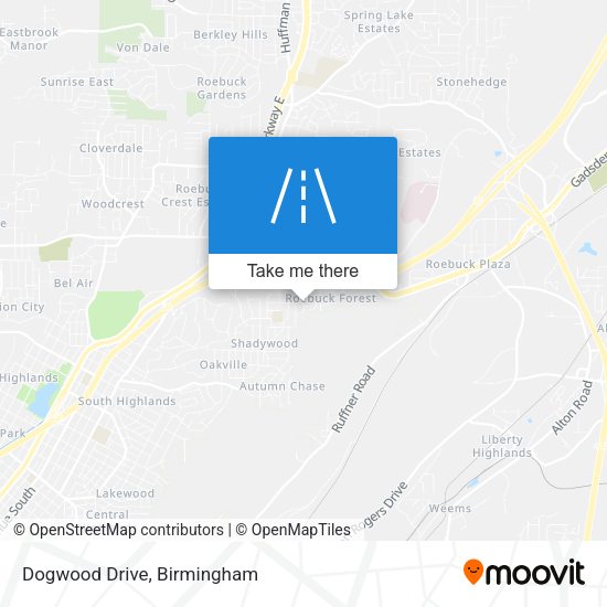Mapa de Dogwood Drive