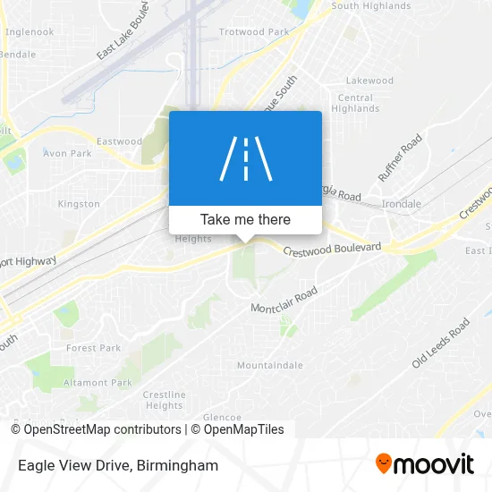 Eagle View Drive map