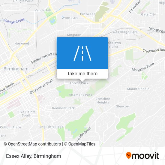 Mapa de Essex Alley