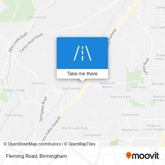 Mapa de Fleming Road