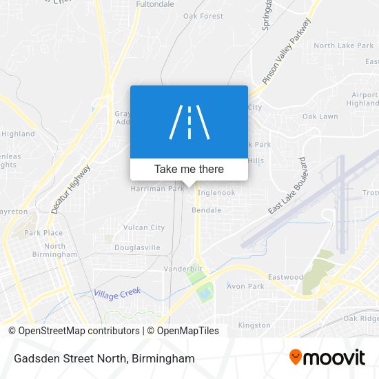 Mapa de Gadsden Street North