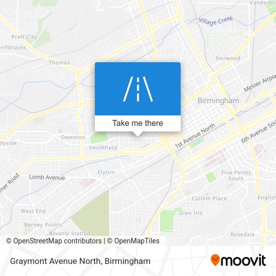 Graymont Avenue North map