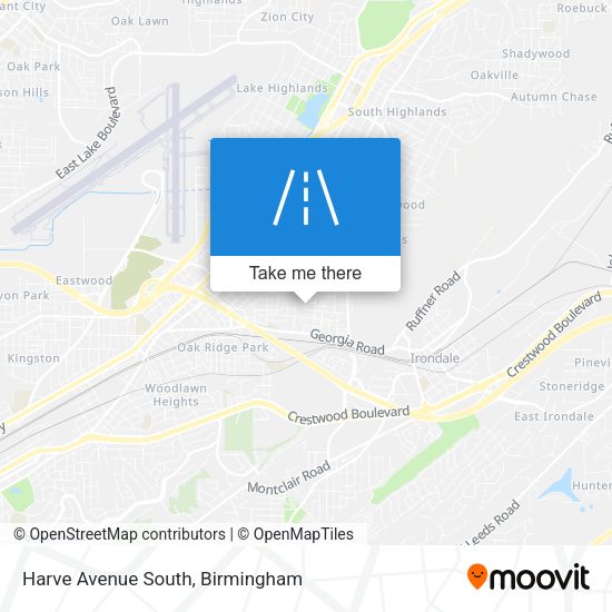 Mapa de Harve Avenue South