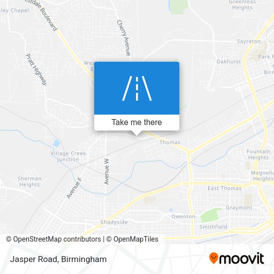 Mapa de Jasper Road