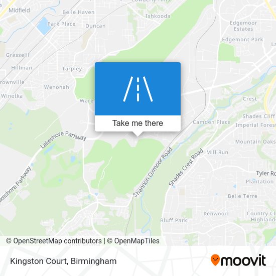 Mapa de Kingston Court