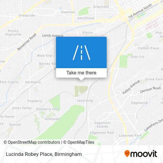 Mapa de Lucinda Robey Place