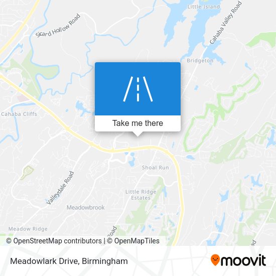 Mapa de Meadowlark Drive