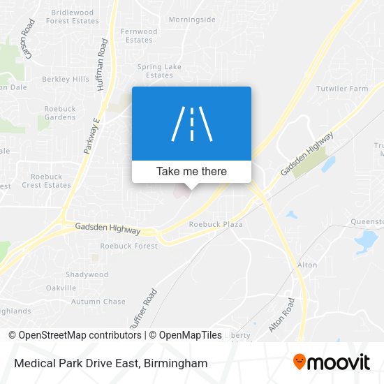 Medical Park Drive East map