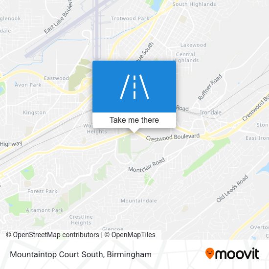 Mountaintop Court South map