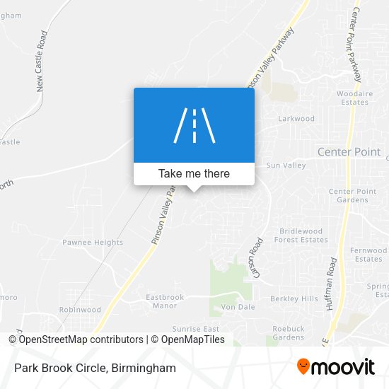 Park Brook Circle map