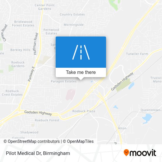Pilot Medical Dr map