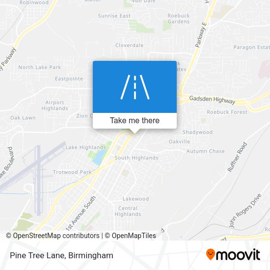 Mapa de Pine Tree Lane