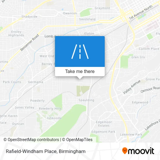 Rafield-Windham Place map