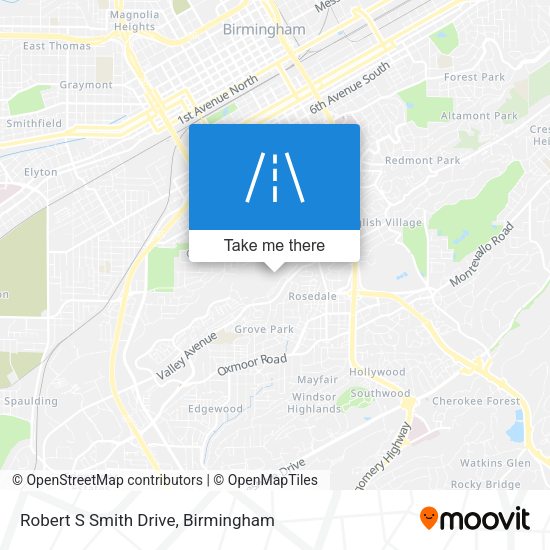 Robert S Smith Drive map