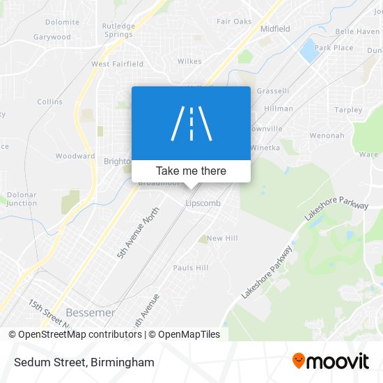 Sedum Street map