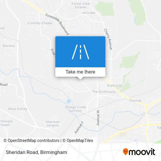 Mapa de Sheridan Road
