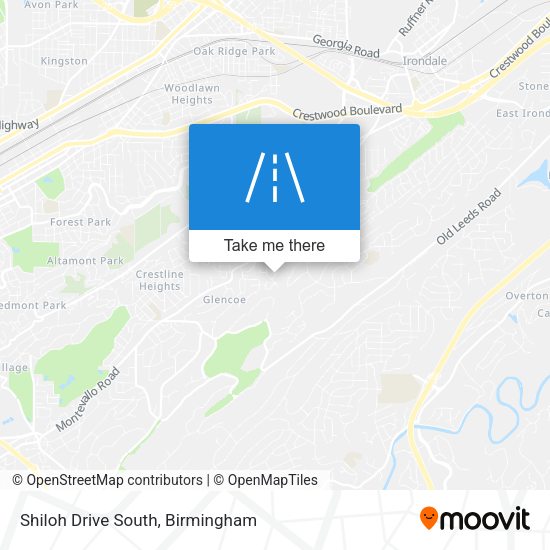 Shiloh Drive South map