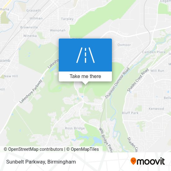 Sunbelt Parkway map