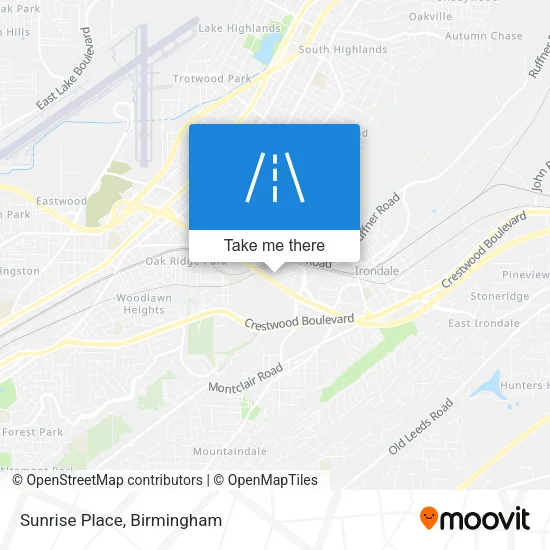 Sunrise Place map
