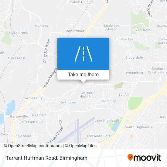 Tarrant Huffman Road map