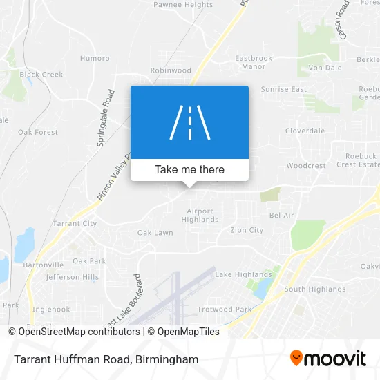 Tarrant Huffman Road map