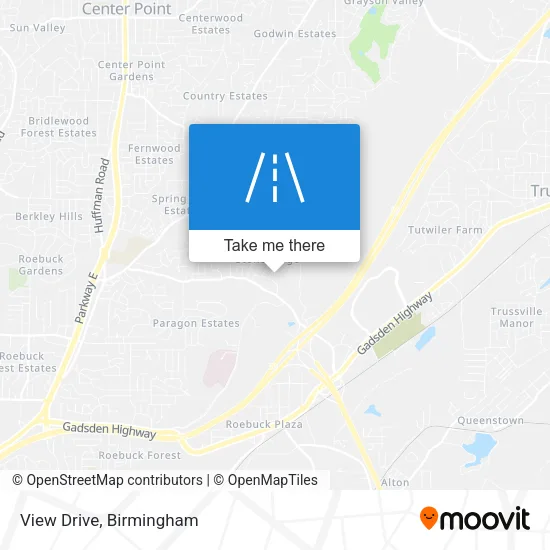 View Drive map