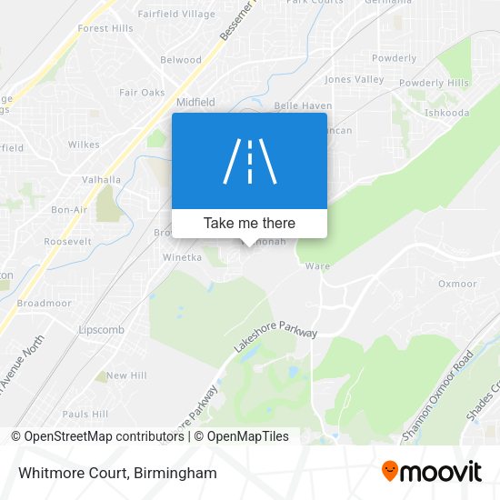 Mapa de Whitmore Court