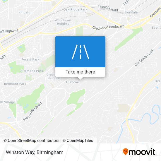 Mapa de Winston Way