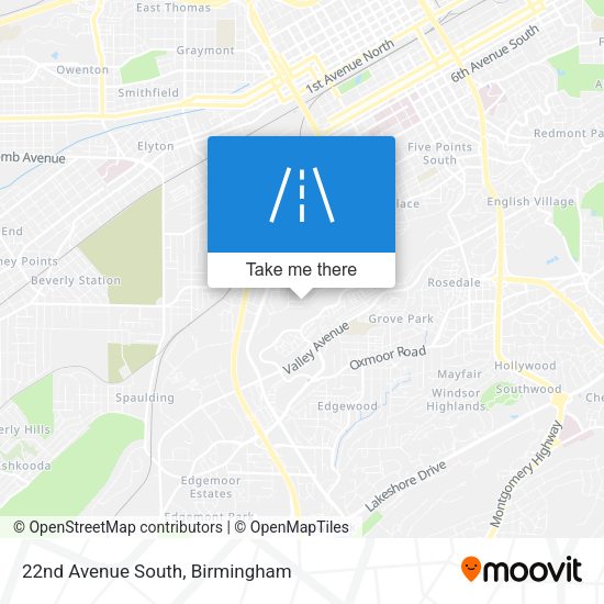 Mapa de 22nd Avenue South