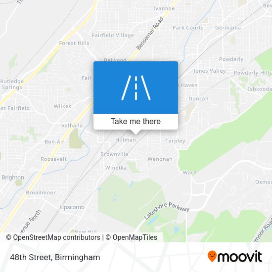 Mapa de 48th Street