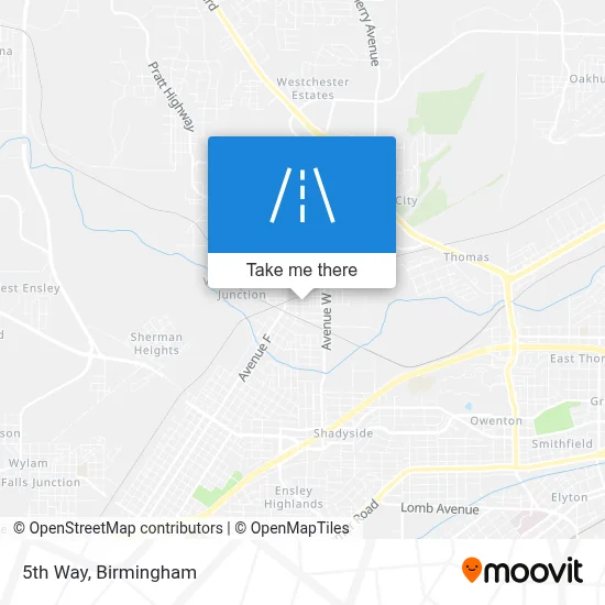 5th Way map