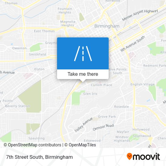 Mapa de 7th Street South