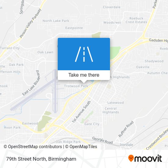 Mapa de 79th Street North