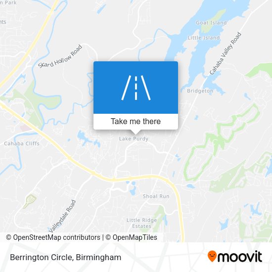 Berrington Circle map