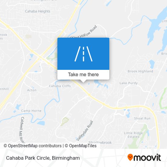 Mapa de Cahaba Park Circle