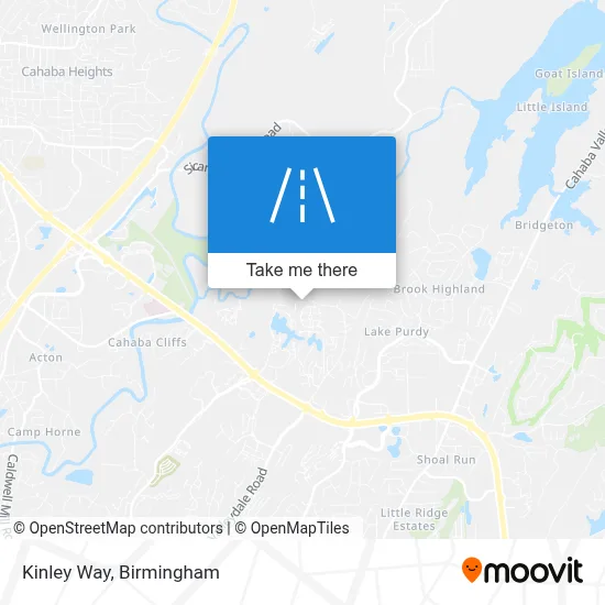 Kinley Way map