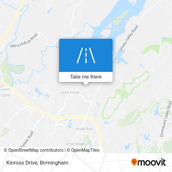 Mapa de Kinross Drive
