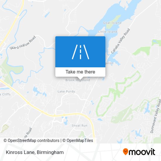 Mapa de Kinross Lane