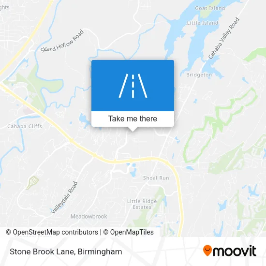 Stone Brook Lane map