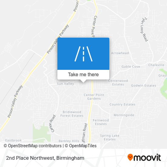 2nd Place Northwest map