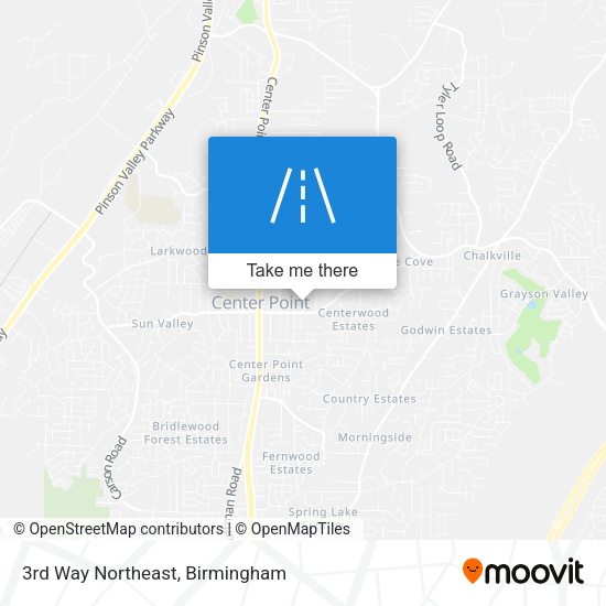 3rd Way Northeast map