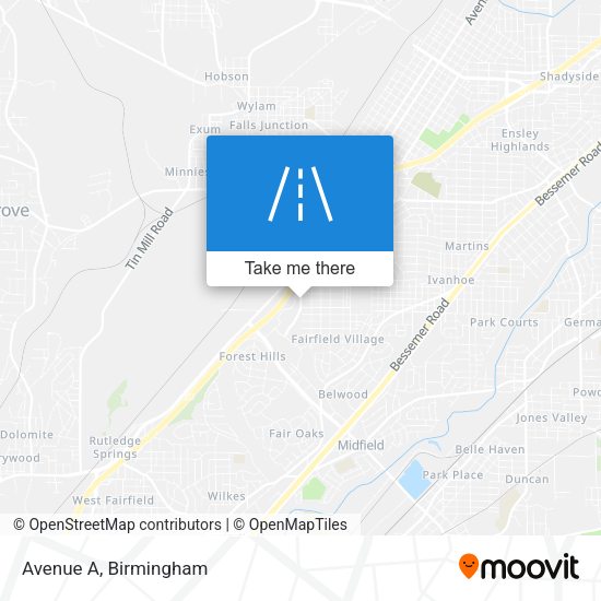 Mapa de Avenue A