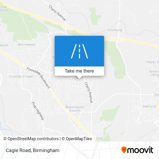 Mapa de Cagle Road