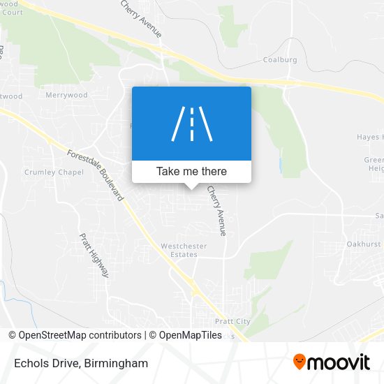 Mapa de Echols Drive
