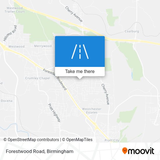 Mapa de Forestwood Road