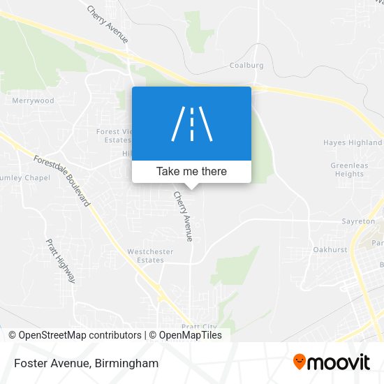 Mapa de Foster Avenue