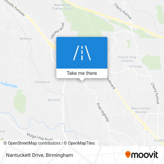 Nantuckett Drive map