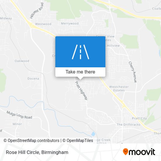 Mapa de Rose Hill Circle