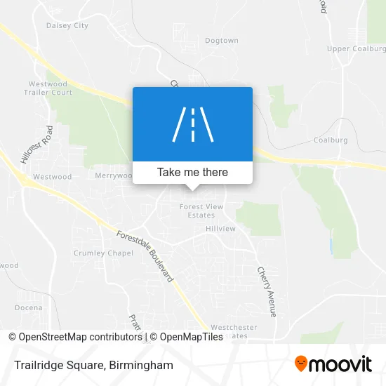 Trailridge Square map